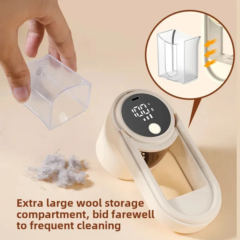 Fabric Shaver Rechargeable Lint Remover Pill Fuzz Trimmer