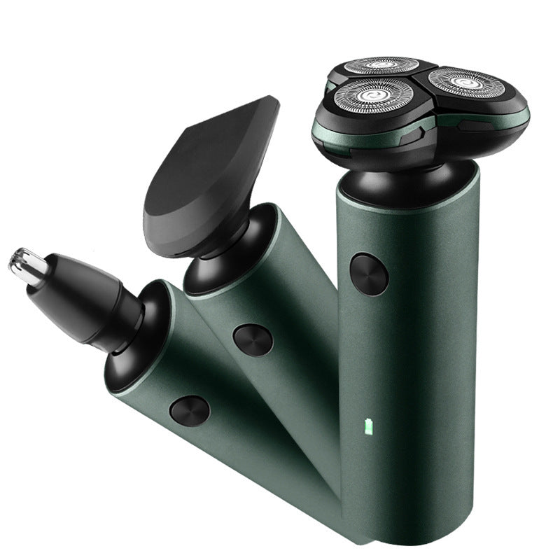 USB Rechargeable Electric Shaver 3 Head Floating Razor Men