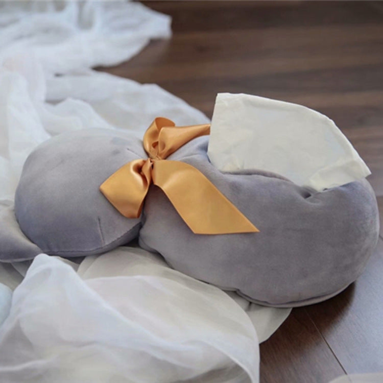 Plush Cat Tissue Box Cover Cute Holder Car Home Office Decor