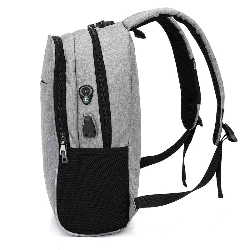 USB Charging Backpack Large Capacity School Laptop Bag