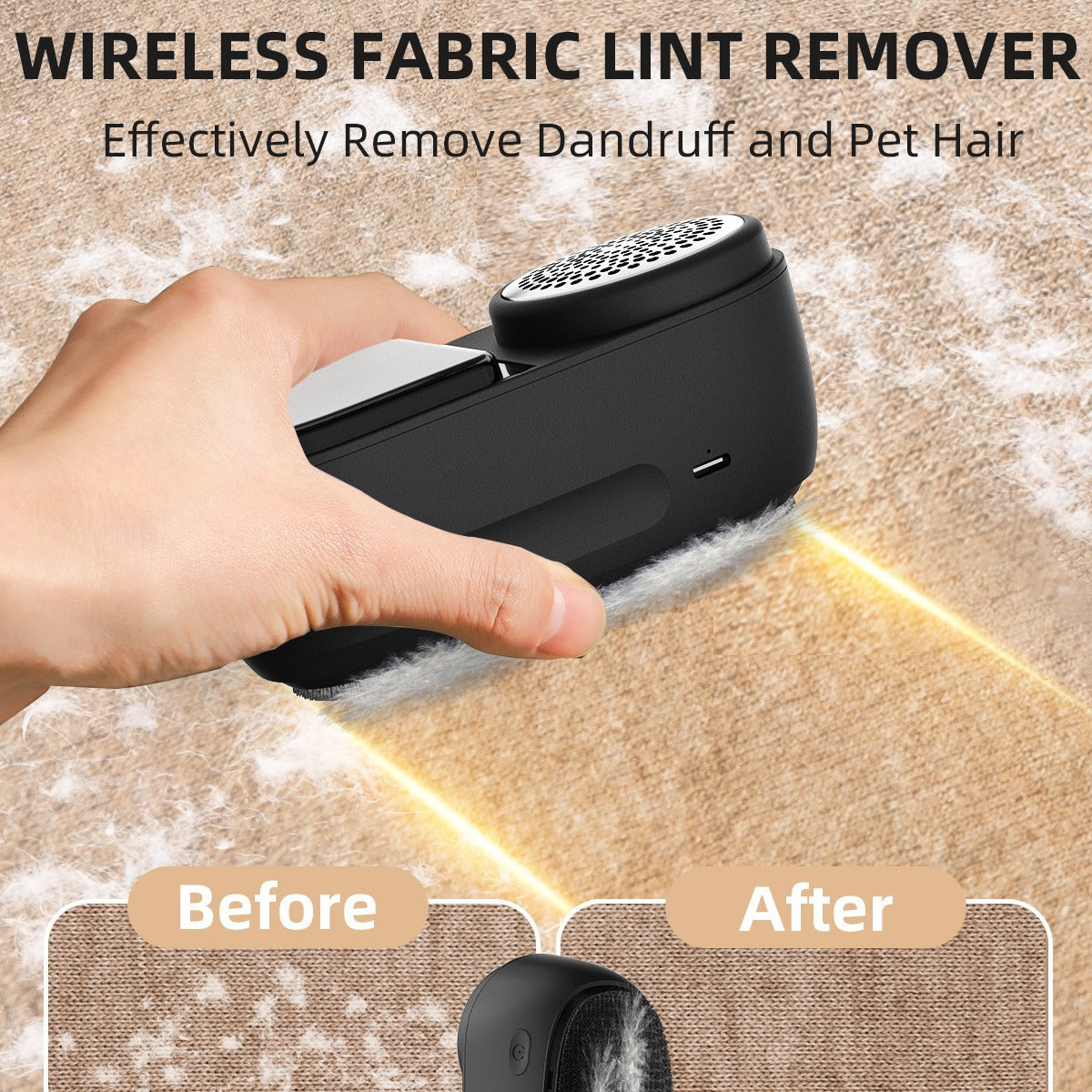 USB Fabric Shaver Lint Remover Fuzz Ball Trimmer Clothes