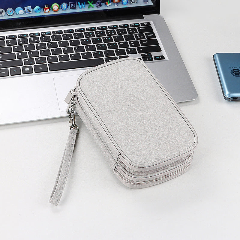 Digital accessories storage bag multi-layer power hard disk protective cover charging treasure u disk shield headset dustproof data cable