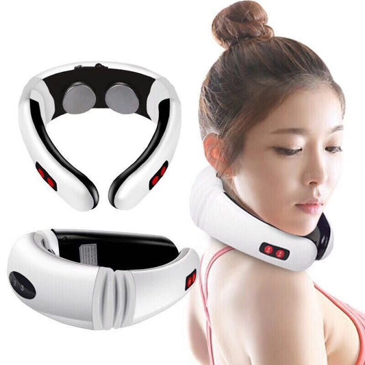 Cervical Neck Massager - Smart Pulse Therapy Device for Neck Pain Relief