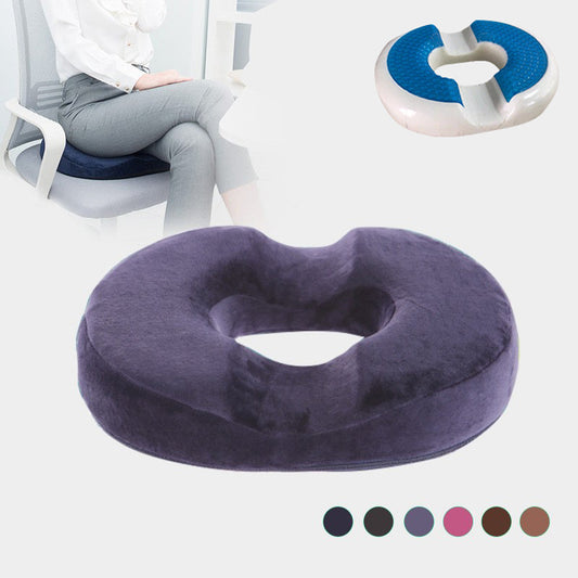 Memory Foam Seat Cushion for Hemorrhoid Relief & Pregnancy