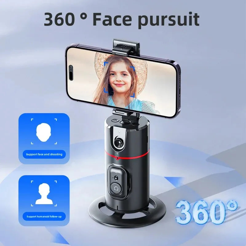 AI Phone Gimbal 360 Auto Tracking Stand for Live Streaming