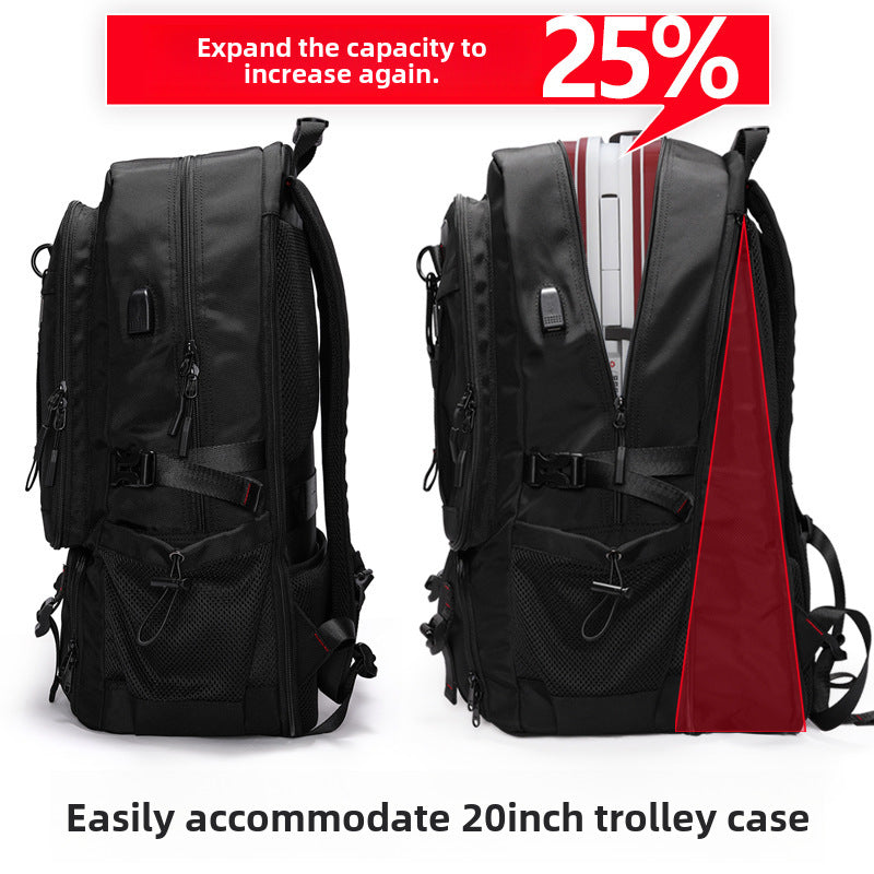 80L Large Capacity Travel Backpack Outdoor Hiking Bag