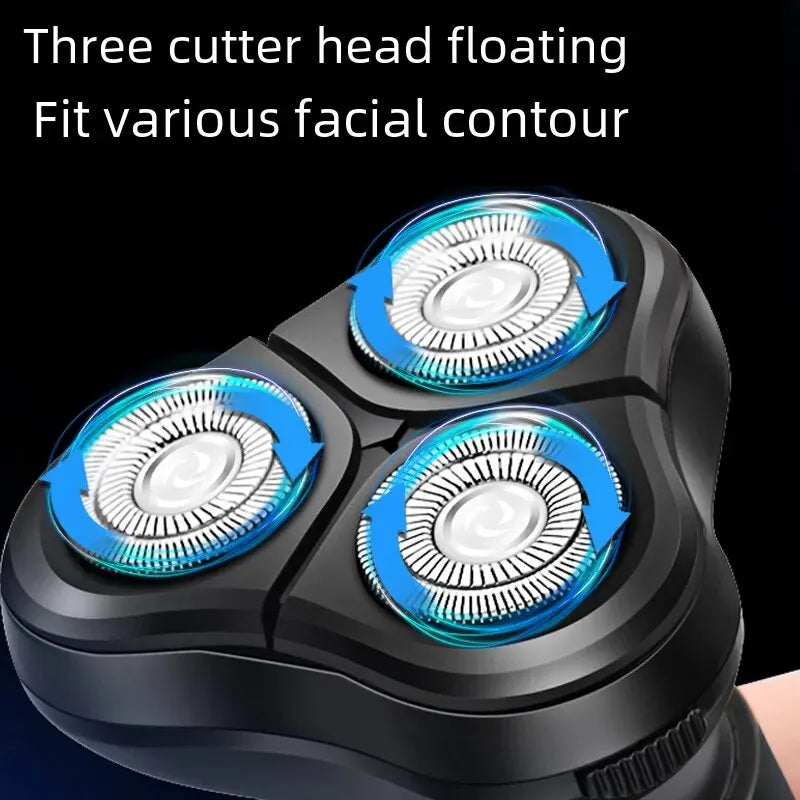 Shuwick S900 USB Rechargeable Electric Shaver Triple Head