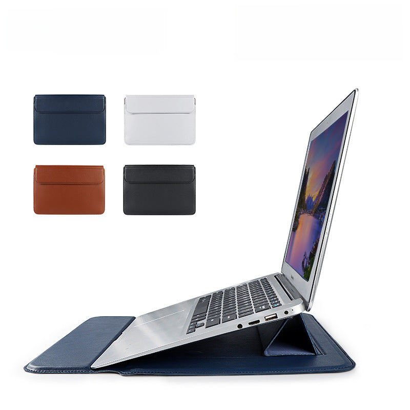Leather Laptop Sleeve 13-15.6 inch - MacBook Holder Case