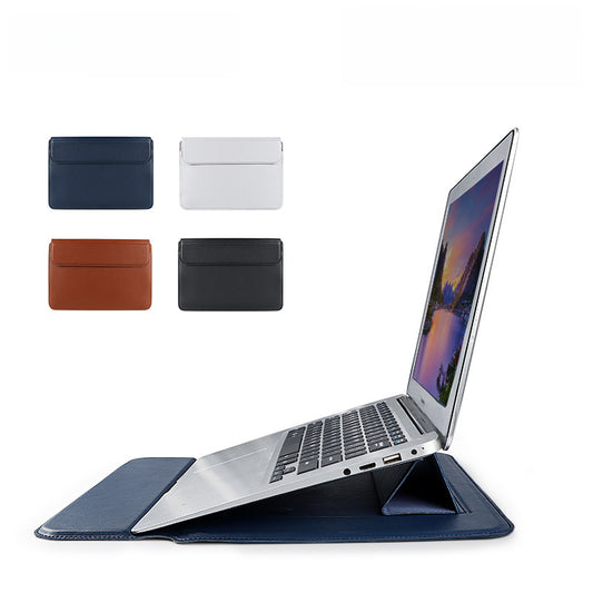 Leather Laptop Sleeve 13-15.6 inch - MacBook Holder Case