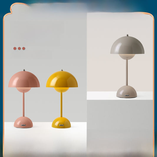 Nordic LED Table Lamp Retro Bedside Light Luxury Home Decor