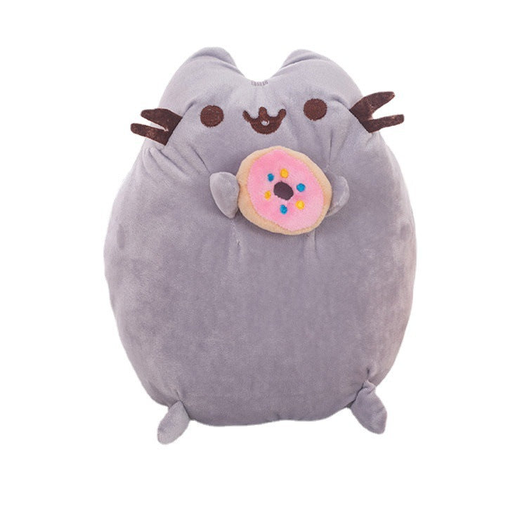 Cute Cat Plush Pillow Soft Cushion Kids Sleeping Companion