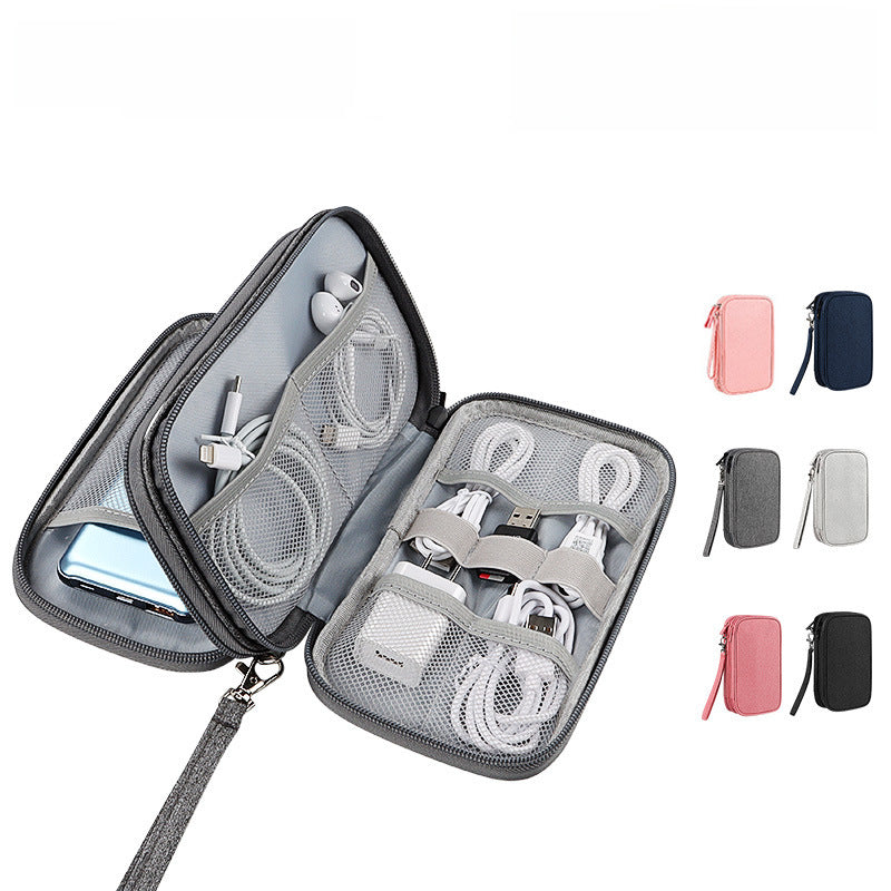 Tech Accessories Organizer Bag - Multi Layer Cable Storage