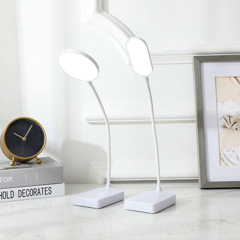 USB Rechargeable LED Eye-Protection Table Lamp – Foldable Reading & Study Desk Light