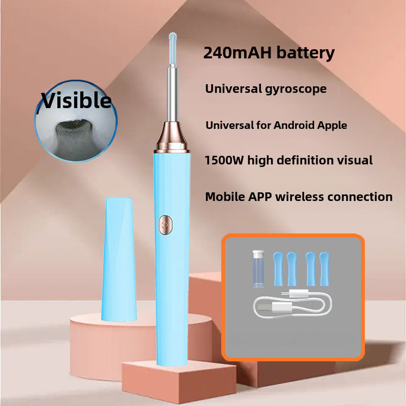 WiFi Visual Ear Cleaner - HD Camera Ear Wax Removal Tool