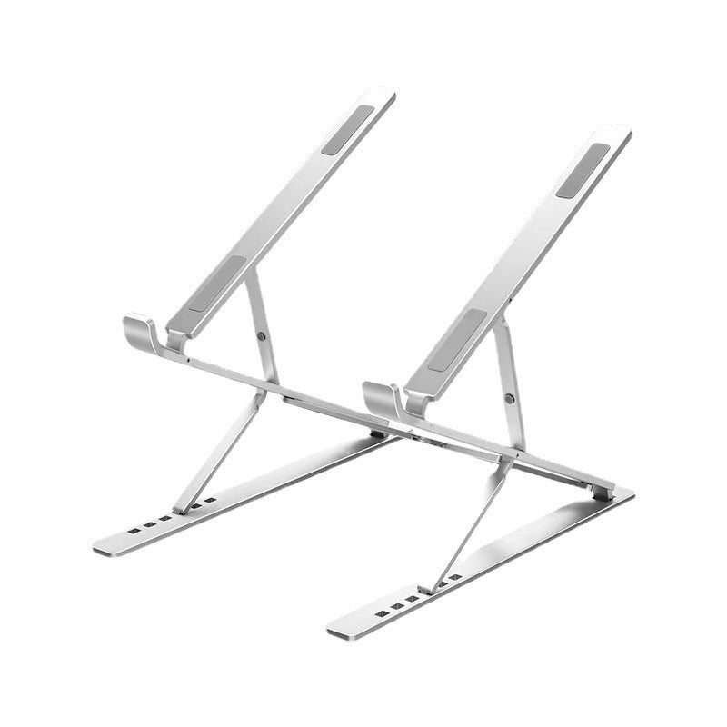 Aluminum Laptop Stand - Foldable Dual Layer Cooling Riser