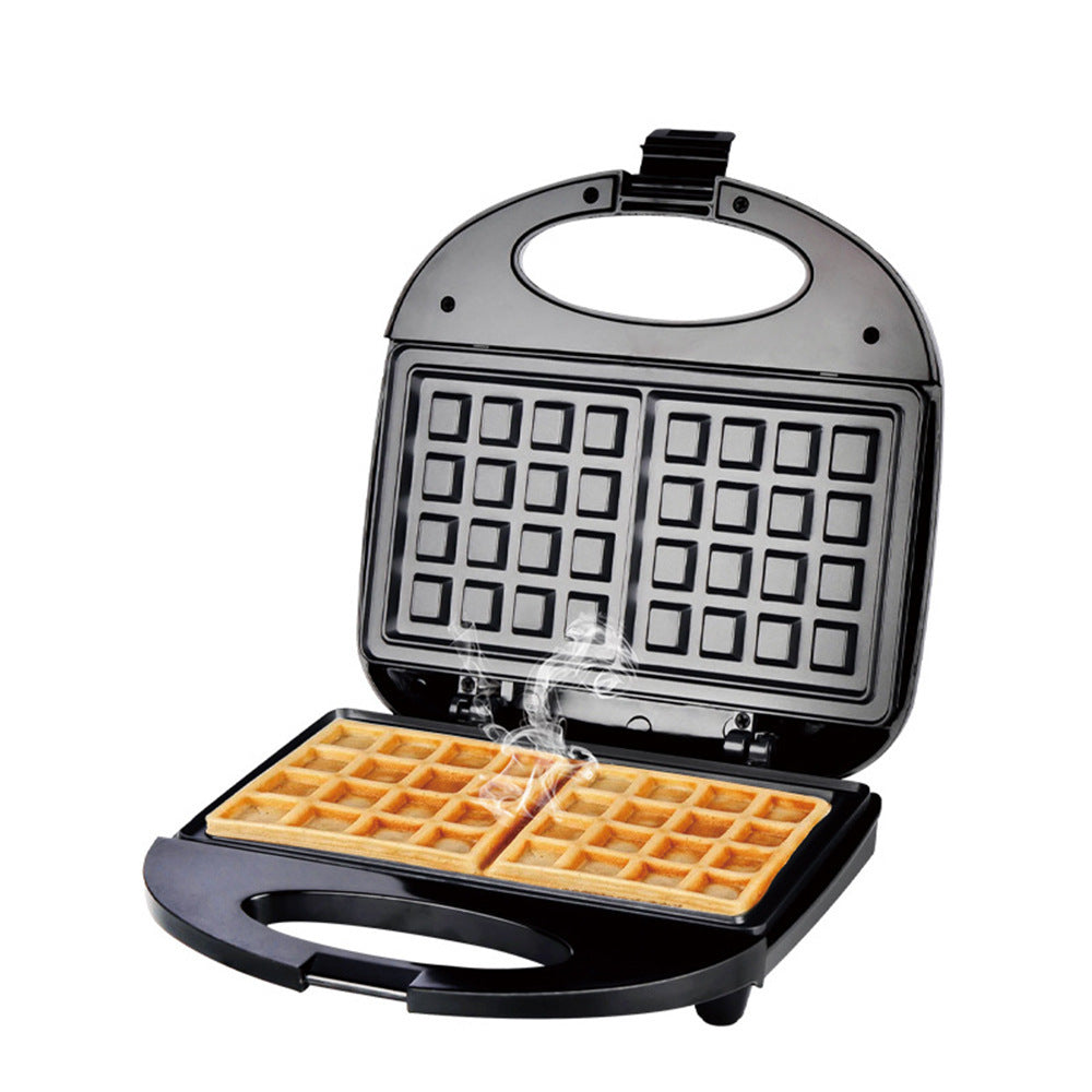 Double-Sided Heating Waffle & Sandwich Maker – Non-Stick Breakfast Machine