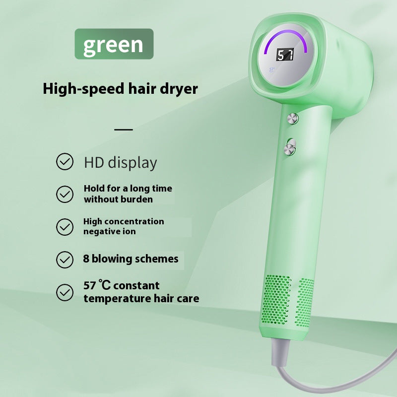 High-Power Negative Ion Hair Dryer: Fast Drying, Silent, Constant Temperature Hair Care