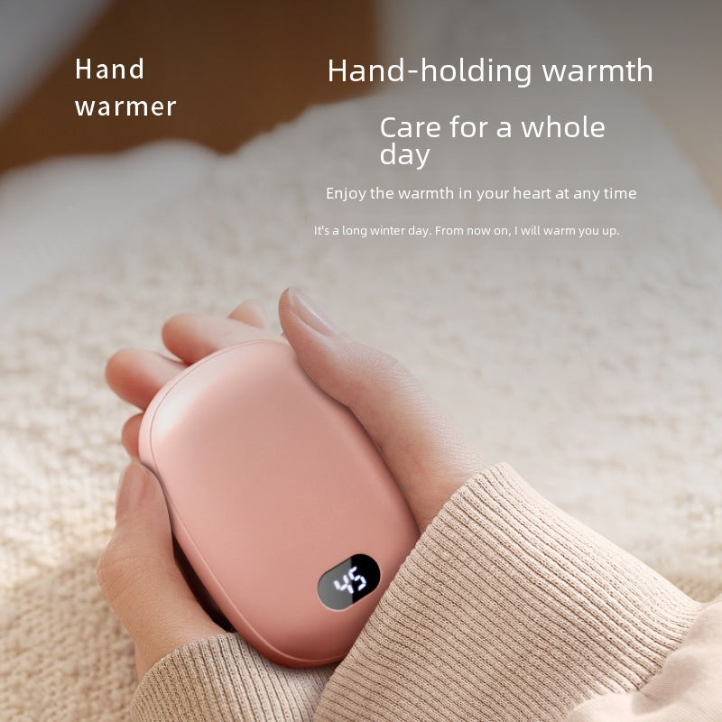 USB Rechargeable Mini Hand Warmer – Portable Hot Hand Heater for Winter Outdoor & Gifts