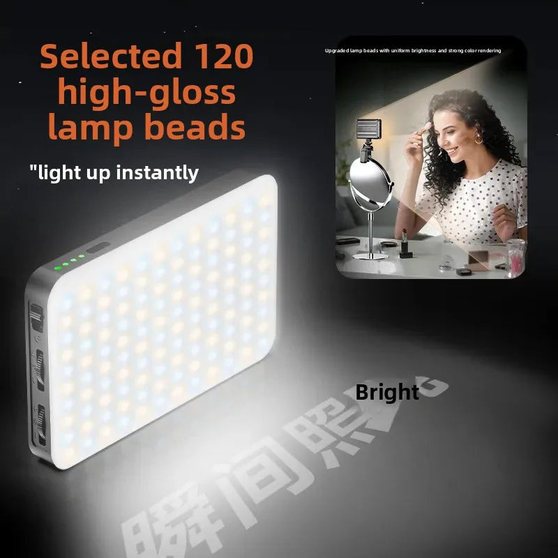 TOKQI D10 Mini LED Fill Light Portable Beauty Ring Light