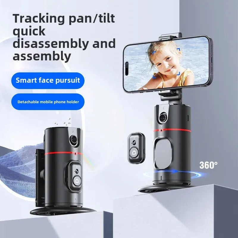 AI Phone Gimbal 360 Auto Tracking Stand for Live Streaming