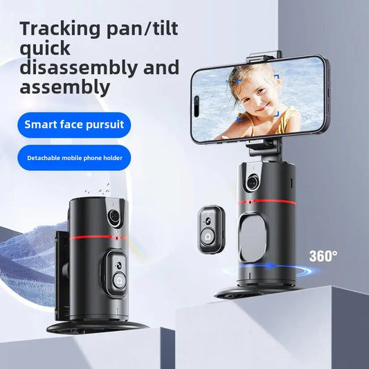 AI Phone Gimbal 360 Auto Tracking Stand for Live Streaming