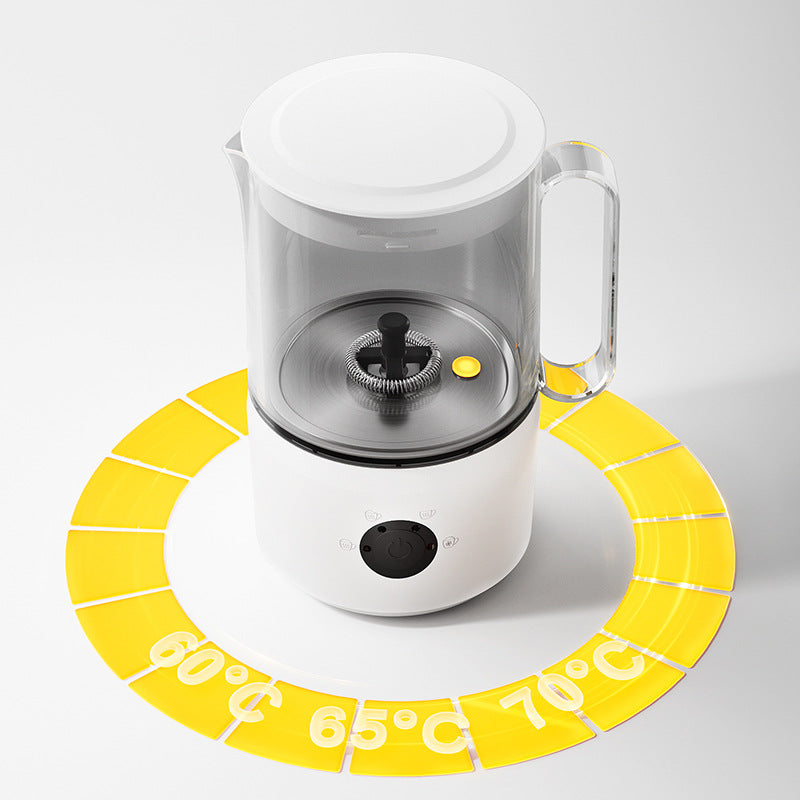 Automatic Electric Milk Frother Hot Cold Latte Art Maker