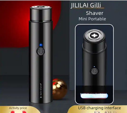 Mini Electric Shaver - Portable Travel Razor for Men
