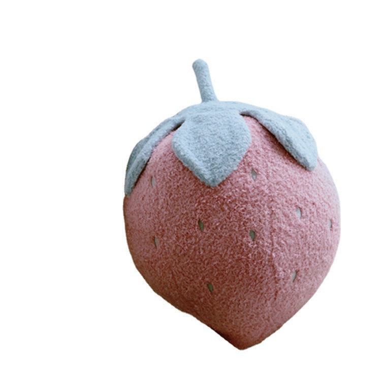 Strawberry Plush Pillow Blanket Cushion Office Nap Quilt