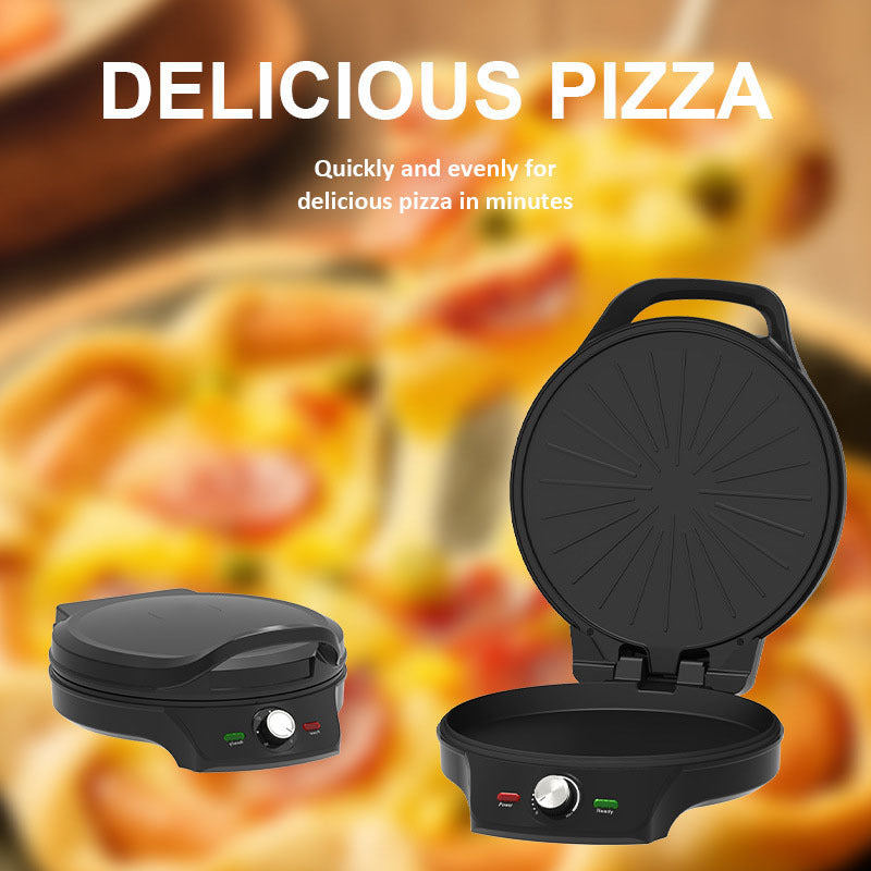 American 110V Pizza & Pancake Machine – Double-Sided Non-Stick Electric Baking Pan