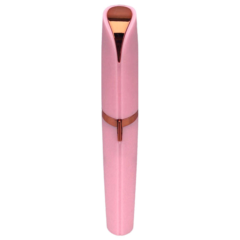 USB Rechargeable Eyebrow Trimmer - Portable Lipstick Shape Electric Shaver