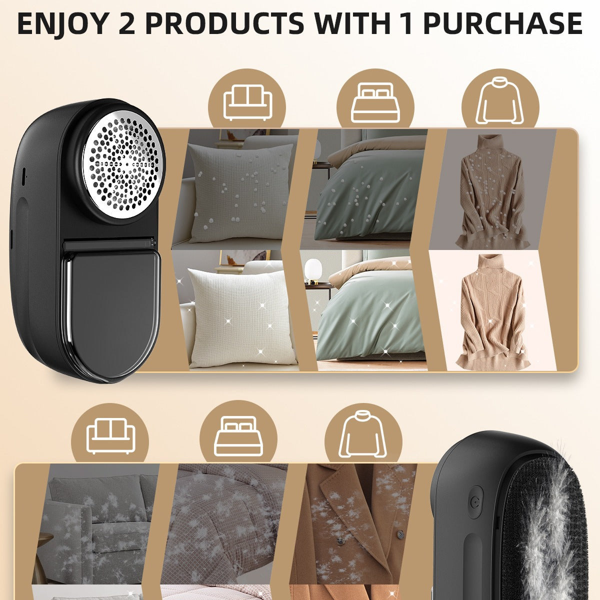 USB Fabric Shaver Lint Remover Fuzz Ball Trimmer Clothes