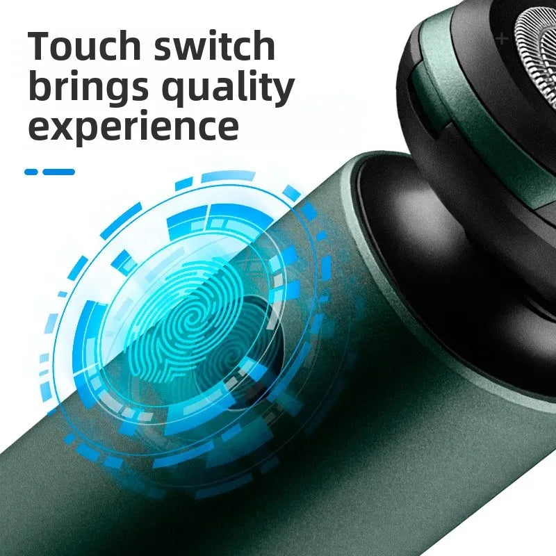 USB Rechargeable Electric Shaver 3 Head Floating Razor Men