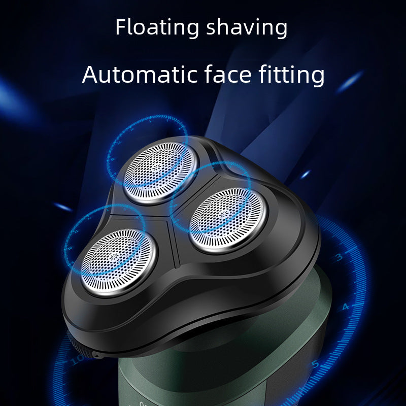 9D Electric Shaver Men Waterproof Rechargeable Beard Trimmer