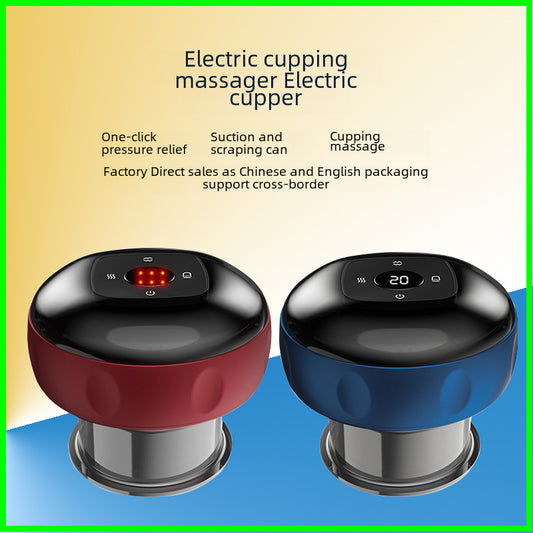 Intelligent Vacuum Cupping Massager - Electric Hot Compress | Bombom