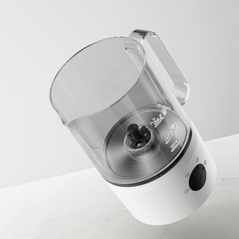 Automatic Electric Milk Frother Hot Cold Latte Art Maker