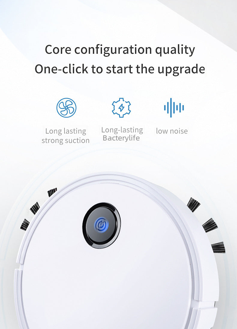 Automatic Robot Vacuum Cleaner Rechargeable Smart Sweeping