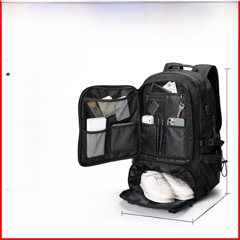 80L Large Capacity Travel Backpack Outdoor Hiking Bag