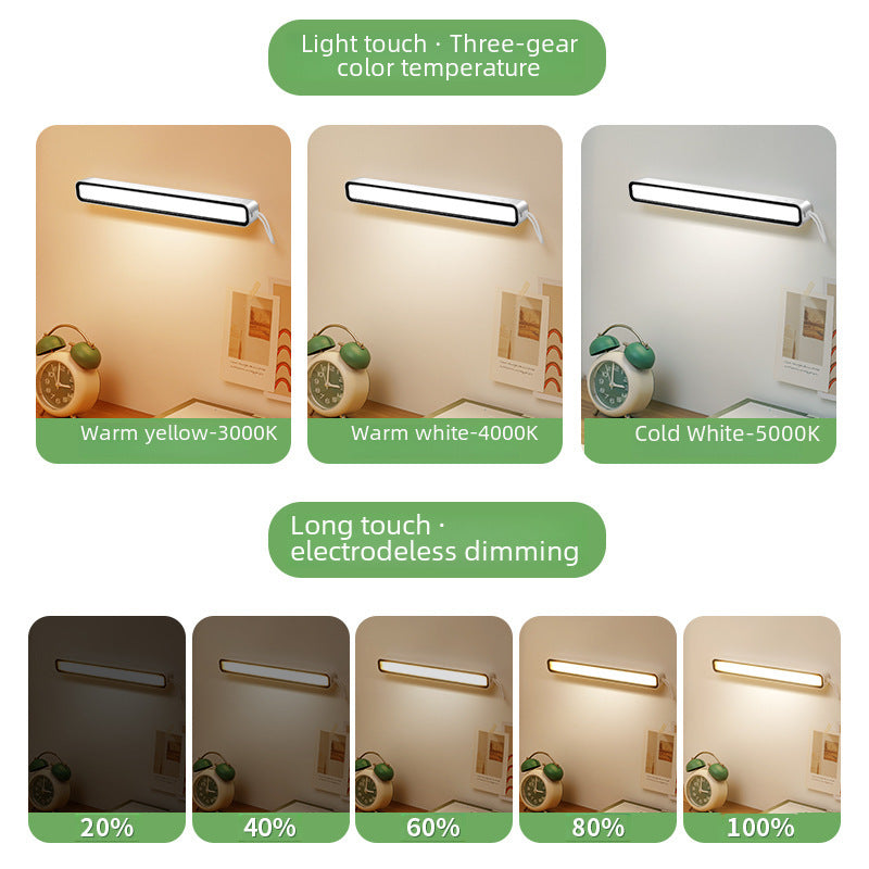 Cool LED Magnetic Table Lamp – Eye-Protection Desk Light for Reading & Office