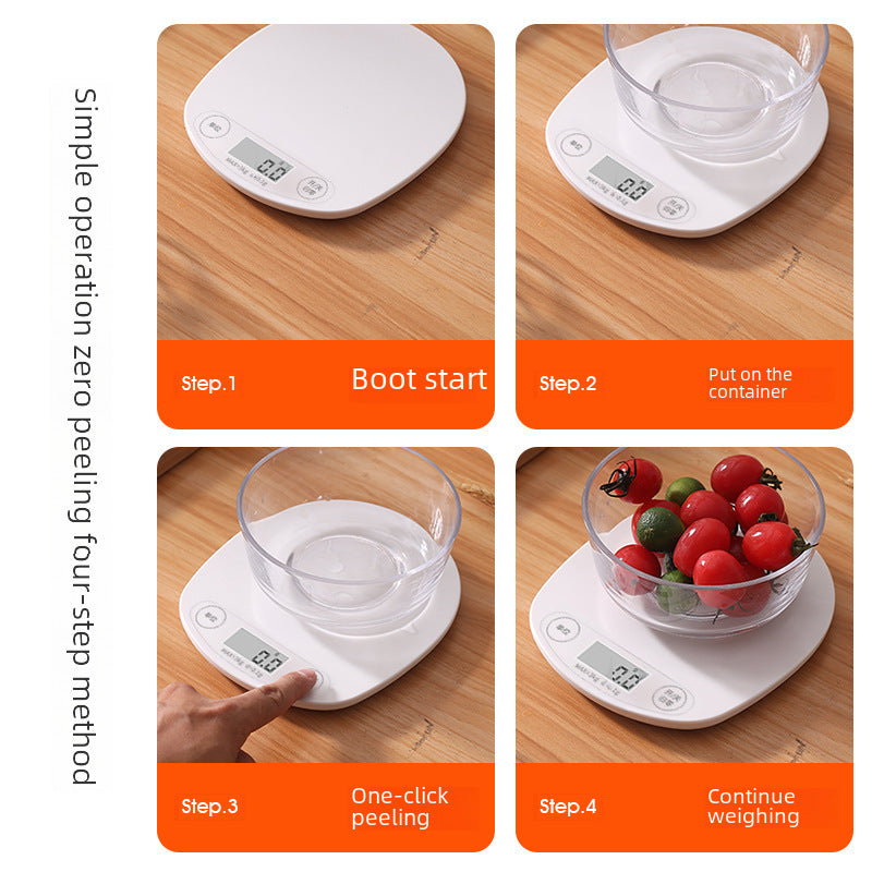 Mini Digital Kitchen Food Scale High Precision Baking Scale