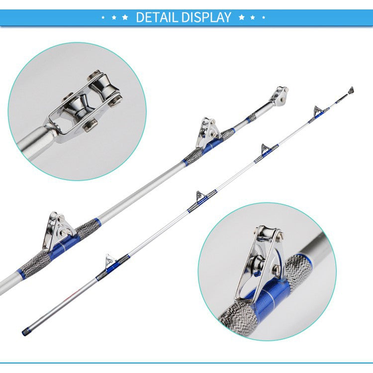 Deep Sea Trolling Rod 1.98-2.1m Heavy Boat Fishing Rod