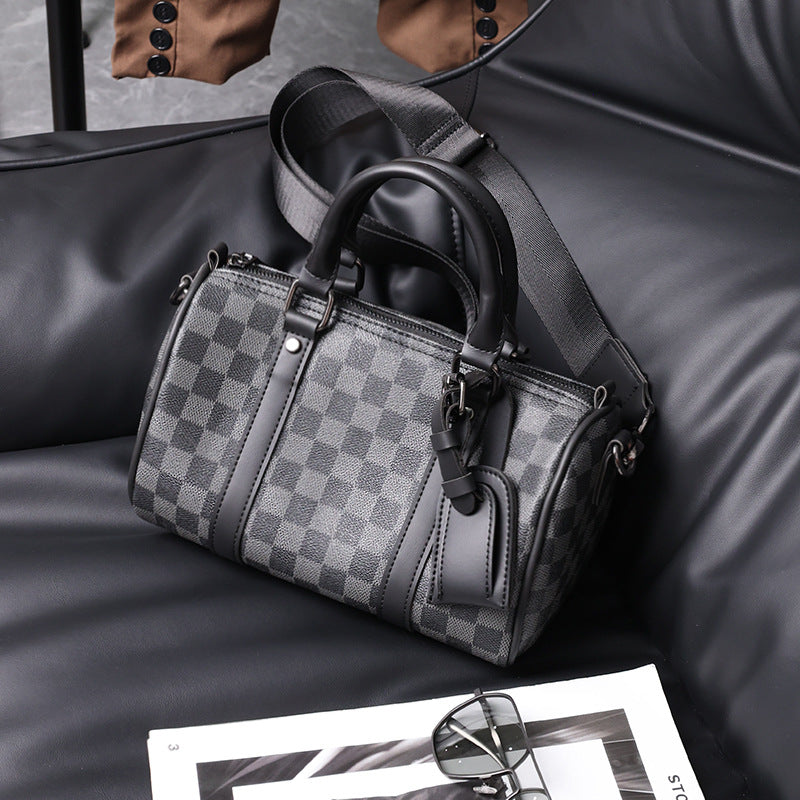 Stylish Korean Men's Crossbody Shoulder Bag, Compact Sling for Daily Streetwear