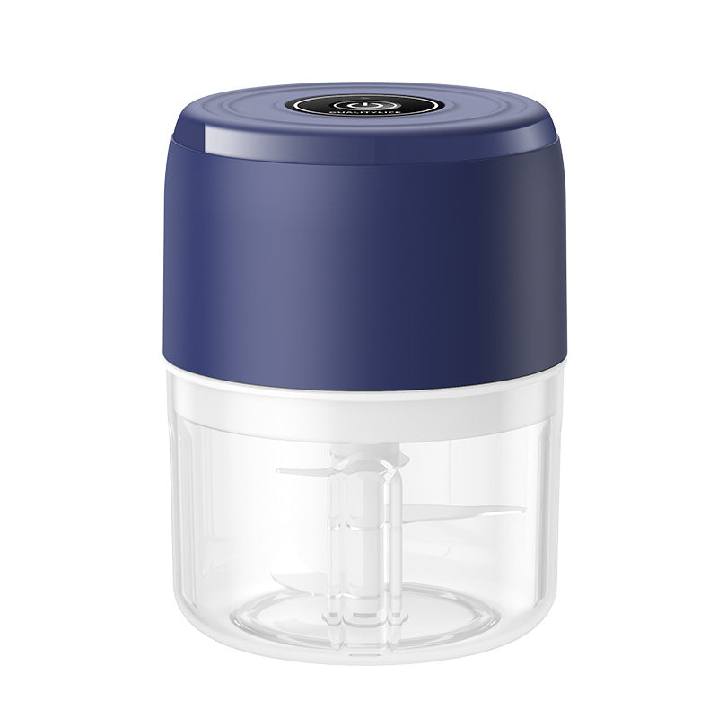 Electric Garlic Press Wireless Mini Garlic Mincer Food Chopper
