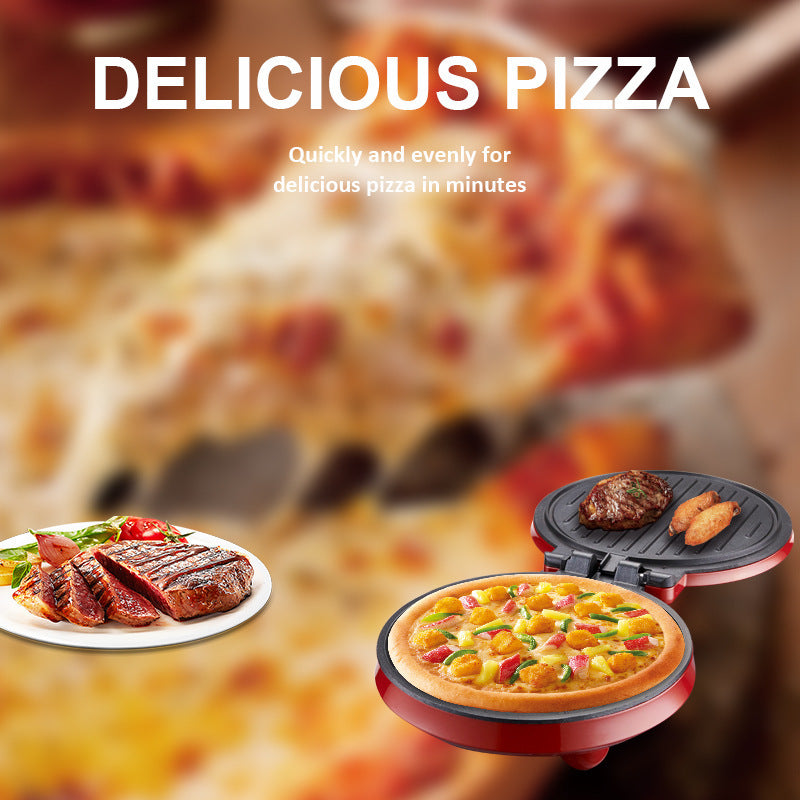 Electric Pizza Machine & Pancake Maker – Double-Sided Heating Non-Stick Baking Pan