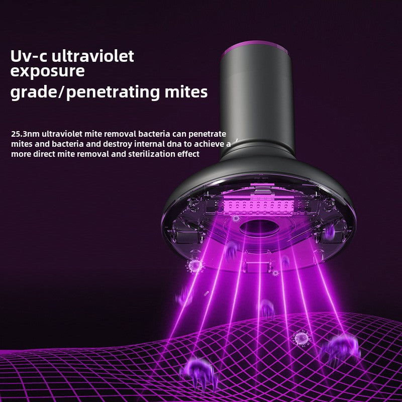 UV Bed Vacuum Cleaner Mite Remover Sterilization Wireless