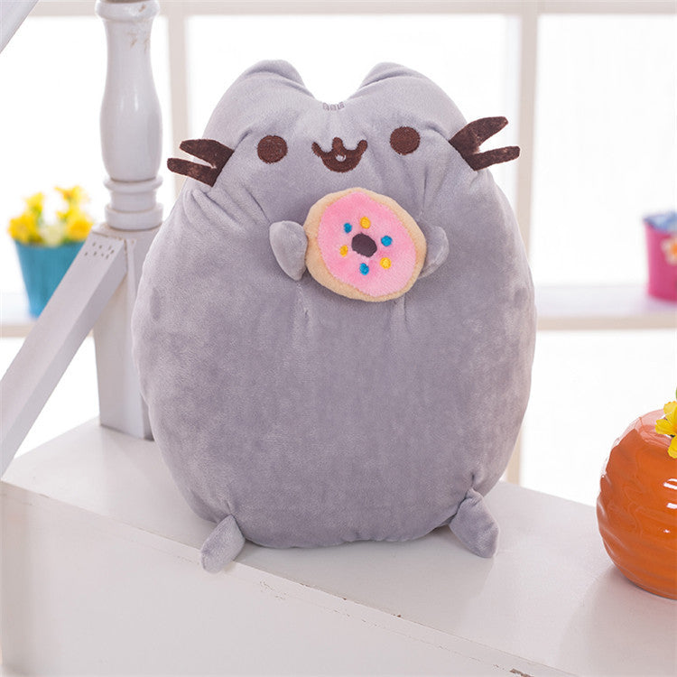Cute Cat Plush Pillow Soft Cushion Kids Sleeping Companion