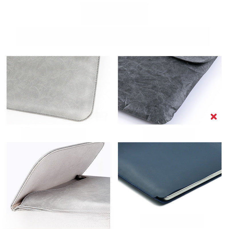 Leather Laptop Sleeve 13-15.6 inch - MacBook Tablet Case