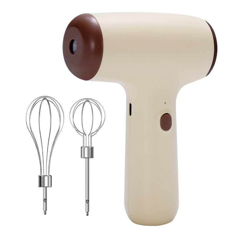 Wireless Electric Mixer - Rechargeable Handheld Egg Beater