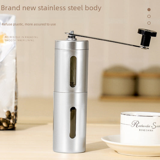 Stainless Steel Manual Coffee Grinder Portable Hand Mill