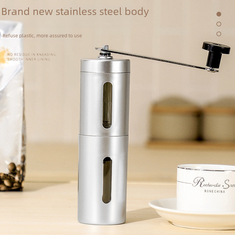 Stainless Steel Manual Coffee Grinder Portable Hand Mill