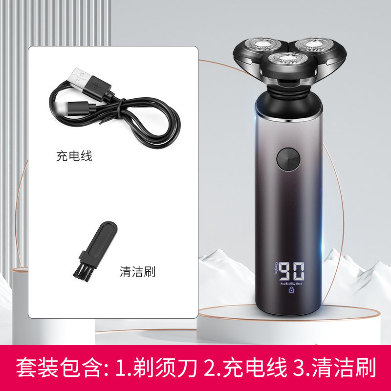Digital Display Electric Shaver Type C Rechargeable Razor